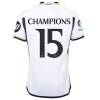 Maillot de Supporter Real Madrid CHAMPIONS 15 Domicile 2023-24 Pour Homme